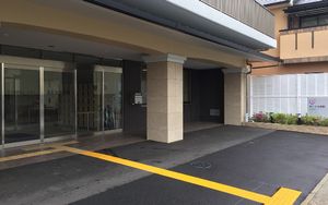 明るいエントランス