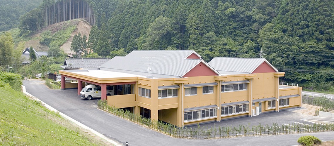 花友はなせ地域密着型 デイサービスの外観