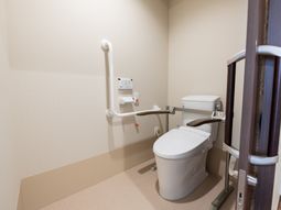 清潔なトイレ設備