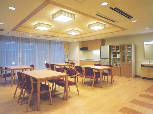 共用ダイニングの様子