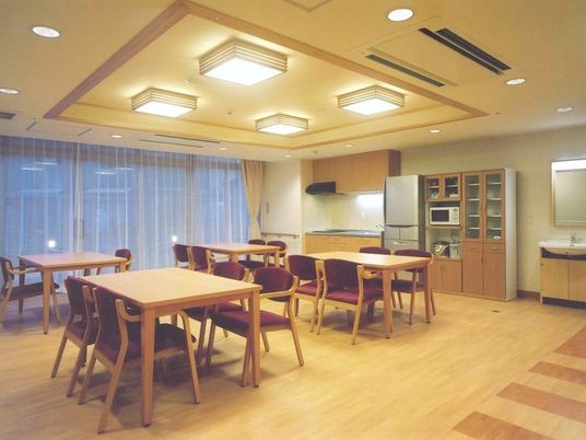 共用ダイニングの様子