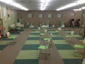 広々とした機能訓練室