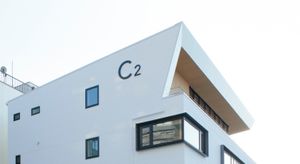 モダンな建物の外観