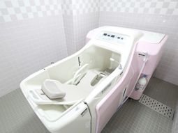 設備充実の浴室