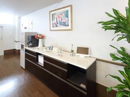 明るい共有スペース