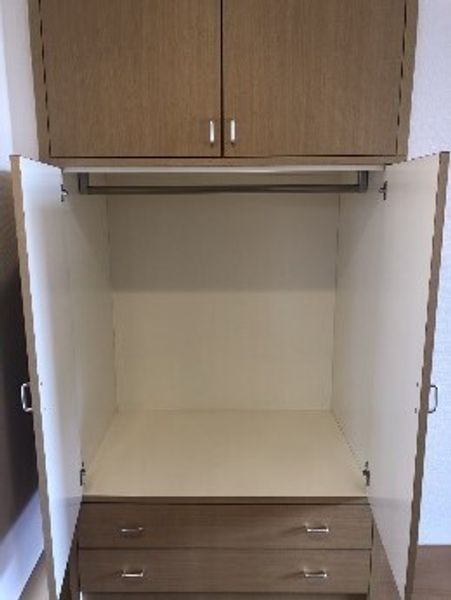 整理整頓されたクローゼット