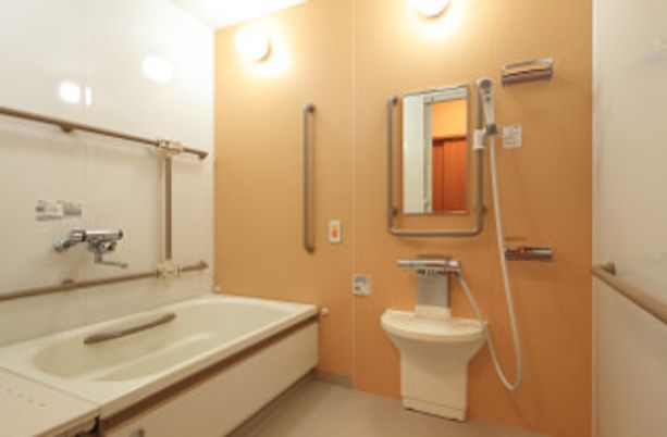 清潔なトイレ設備