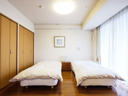 清潔感ある明るい居室