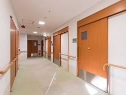 清潔感のある廊下の様子
