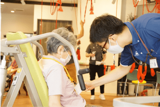 機能訓練室の様子