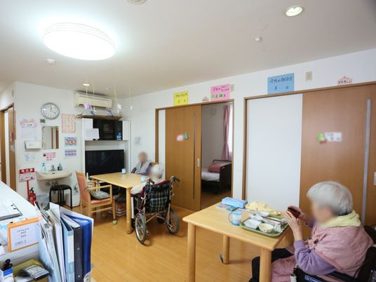 居室内の日常風景