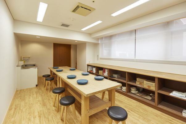 工作活動の可能な居室