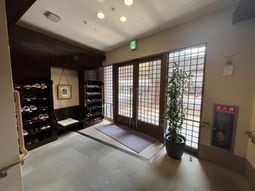 明るいエントランス