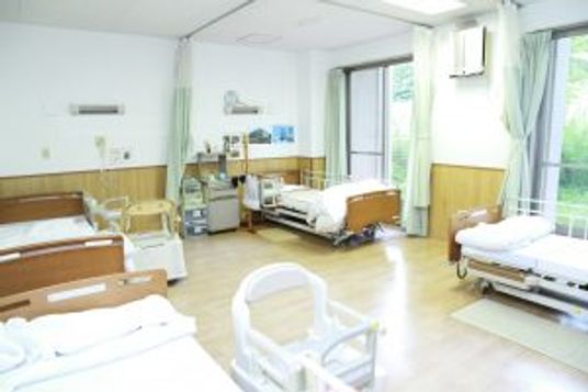自然光が差し込む居室
