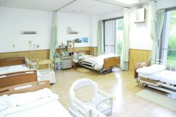 自然光が差し込む居室