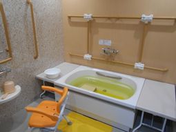 安全な浴室の設備