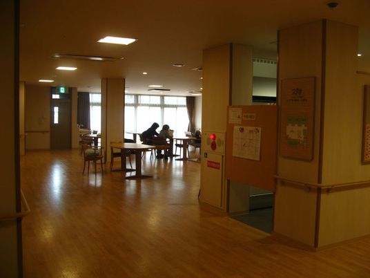 ゆったりした共有スペース