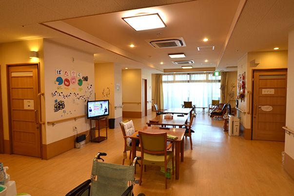 明るい共有空間