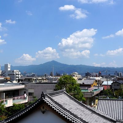 閑静な町並みの景色