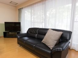 快適なリビングの一角