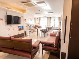 快適な共有スペースの様子