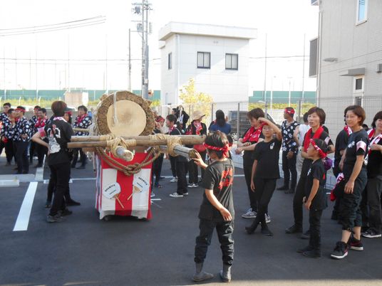 太鼓祭りの様子