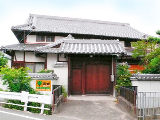 日本家屋の外観