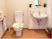 清潔なトイレの一角