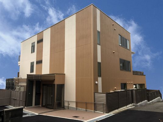 モダンな建築の外観