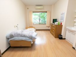 清潔な居室と設備