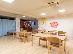 和やかな雰囲気のダイニング