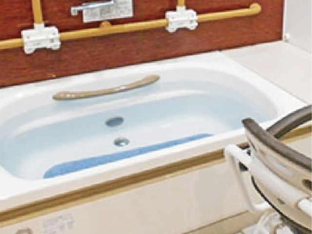 安全設計の浴室