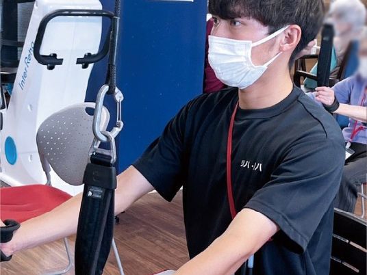 トレーニング中の様子  