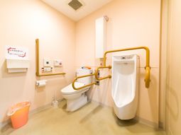 清潔なトイレスペース