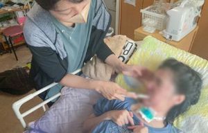 看護ケアが行われる居室