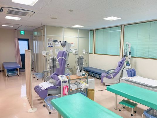 機能訓練室の機器  