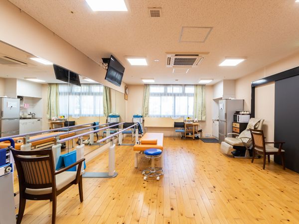 広々とした機能訓練室