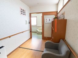 廊下と居室の入口