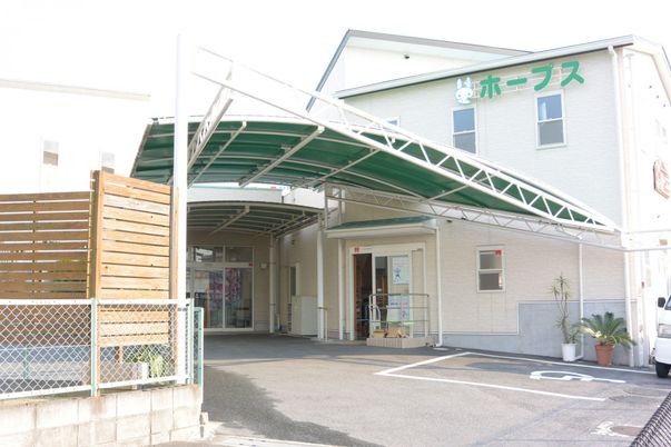 やさしいウッドフェンスの外観