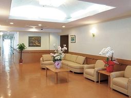 温もりある休憩スペース