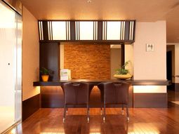 エレガントなロビーの一角