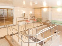 バリアフリーの入浴設備