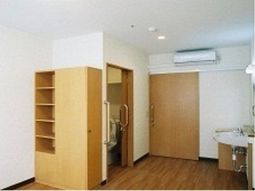 清潔な居室の一角