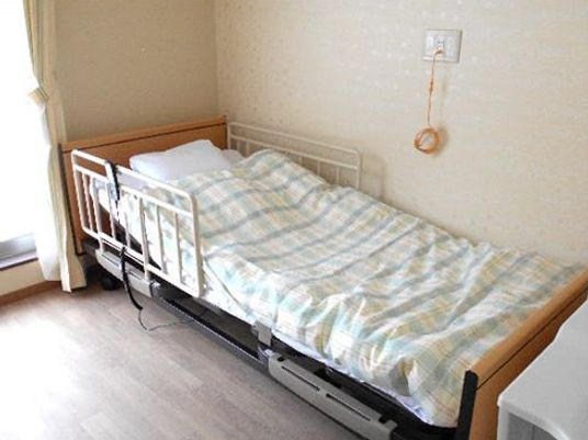 居室のモダンなベッド
