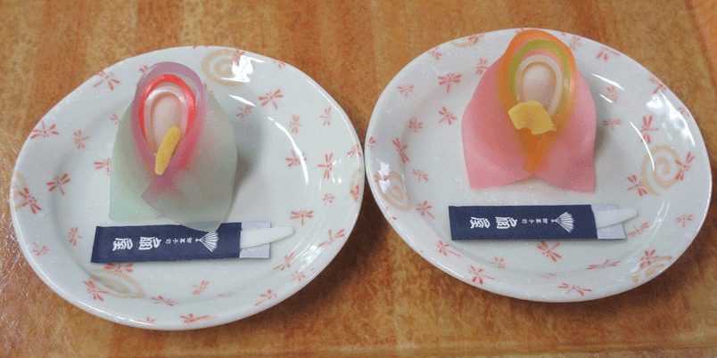 和菓子の盛り付け