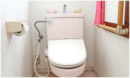 ゆとりあるトイレ空間