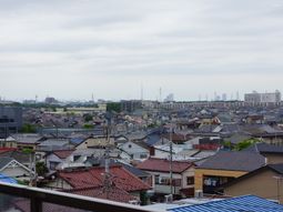 広がる町並みの景色