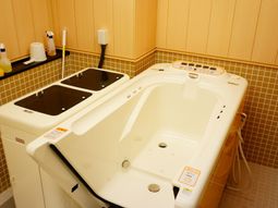 清潔な浴室の設備