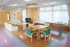広々とした共有スペース