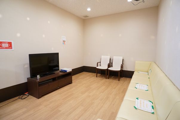 広々とした休憩室